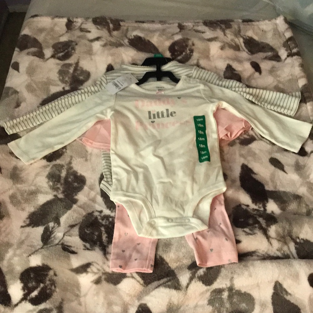 NWT Princess/Daddy’s Little Princess matching set